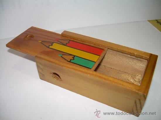 Escriban&iacute;a: SACAPUNTAS DE MADERA - Foto 1