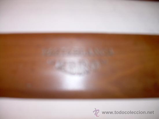 Escriban&iacute;a: ESPATULA DE MADERA NOBLE DE PASTA BLANCA EBRO - Foto 2