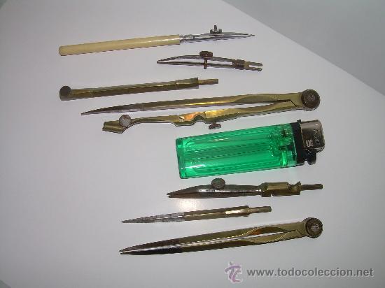 Escriban&iacute;a: ANTIGUO CONJUNTO DE COMPASES - Foto 2