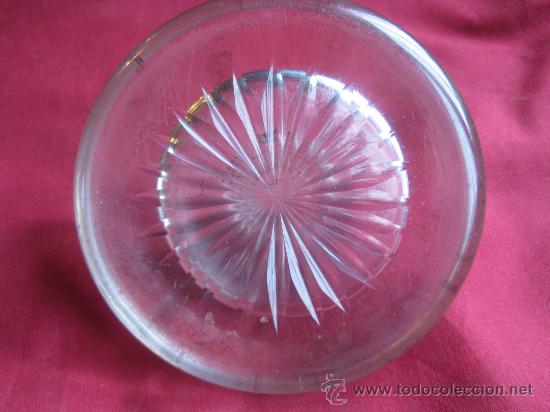 Escriban&iacute;a: TINTERO CRISTAL TALLADO REDONDO - ORIGINAL DISE&Ntilde;O - Foto 2