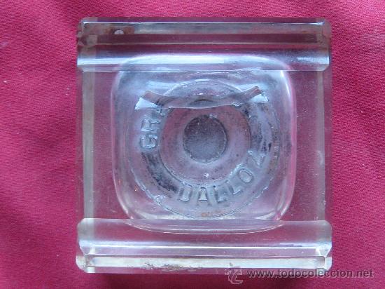 Escriban&iacute;a: TINTERO CRISTAL PARA DOS PLUMAS - CON TAPON - Foto 2