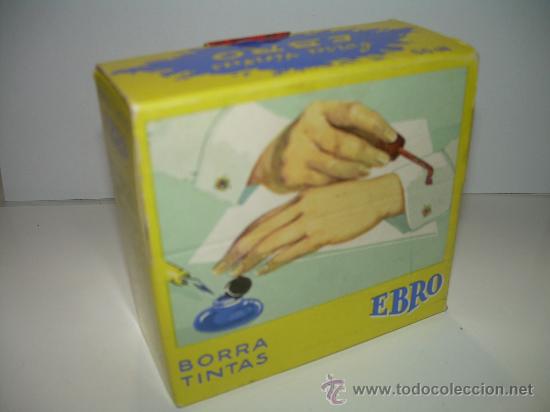 Escriban&iacute;a: ANTIGUO BORRA TINTAS MARCA... EBRO  (PRECINTADO DE ORIGEN) - Foto 1