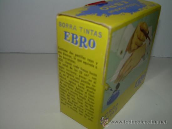 Escriban&iacute;a: ANTIGUO BORRA TINTAS MARCA... EBRO  (PRECINTADO DE ORIGEN) - Foto 3