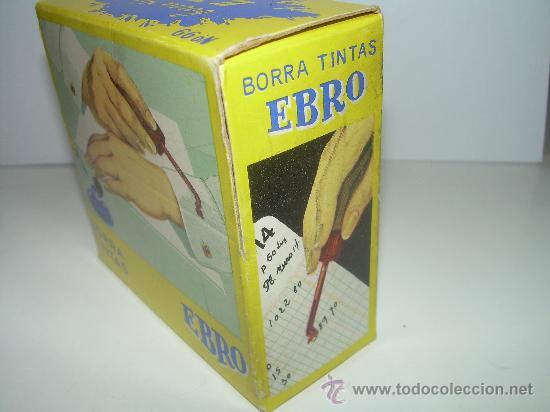 Escriban&iacute;a: ANTIGUO BORRA TINTAS MARCA... EBRO  (PRECINTADO DE ORIGEN) - Foto 4
