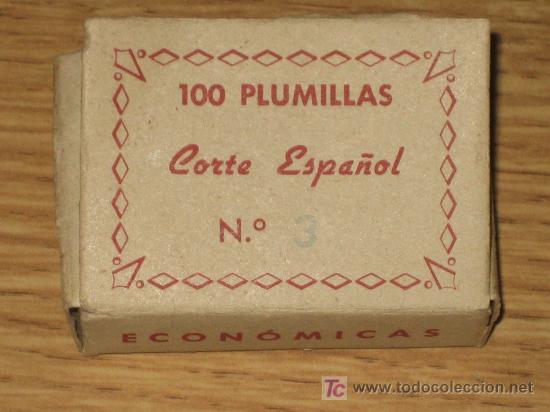 Escrita: ANTIGUA CAJA DE PLUMILLAS - VER FOTOS