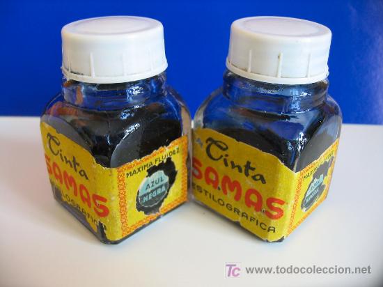 Escriban&iacute;a: Dos frascos de tinta estilogr&aacute;fica SAMAS - Foto 4