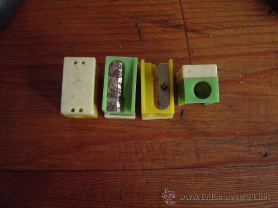 Escriban&iacute;a: Cuatro sacapuntas. - Foto 1