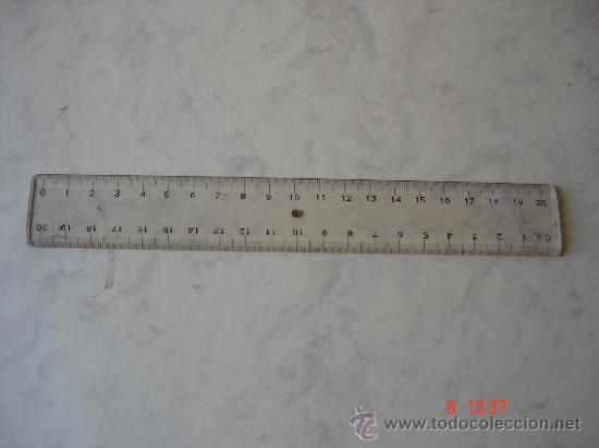 Escriban&iacute;a: REGLA DE PLASTICO - 20 cm. - - Foto 1