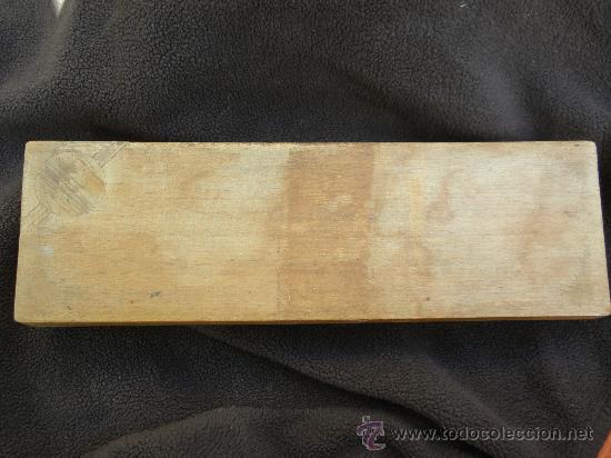 Escriban&iacute;a: Plumier de madera. a&ntilde;os 50 - Foto 3