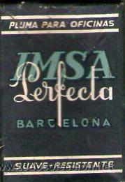 Outils d'&Eacute;criture: Caja de 100 plumillas precintadas, IMSA Perfecta