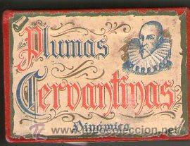 Outils d'&Eacute;criture: Caja de 100 plumillas precintadas, Cervantinas, 1942