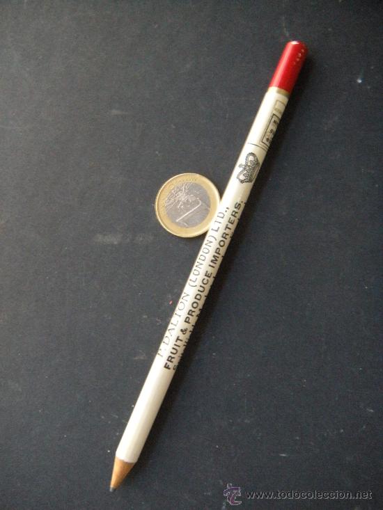 Schreibwaren: ANTIGUO LAPIZ PUBLICIDAD CORONACI&Oacute;N DE LA REINA EN 1953. P. DALTON (LONDON)