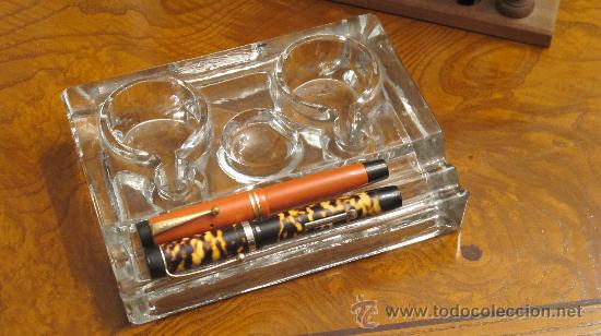 Escriban&iacute;a: ESCRIBANIA CRISTAL - DOS TINTEROS -  CONSERVACION - Foto 1