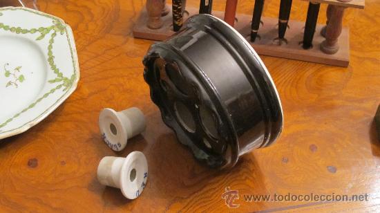 Escriban&iacute;a: ANTIGUO TINTERO PORCELANA - Foto 6