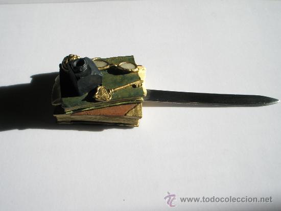 Escriban&iacute;a: BONITO ABRECARTAS-CAJA-NUEVO. - Foto 1