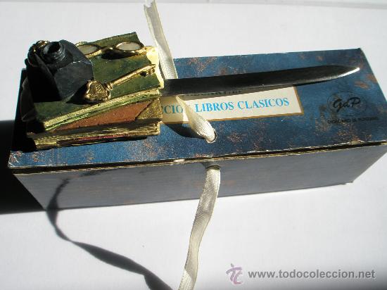 Escriban&iacute;a: BONITO ABRECARTAS-CAJA-NUEVO. - Foto 2