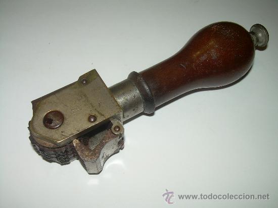 Escriban&iacute;a: ANTIGUO Y MUY RARO.... TAMPON NUMERICO.  FUNCIONA PERFECTAMENTE. - Foto 5