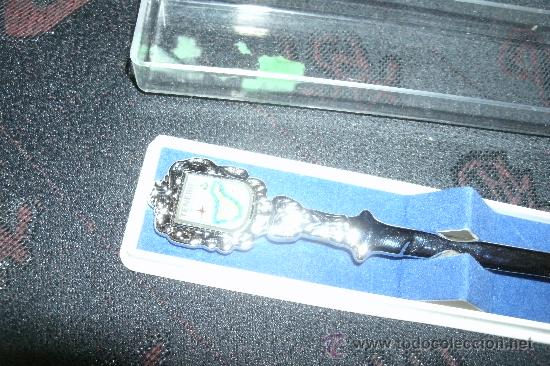 Escriban&iacute;a: ABRECARTAS CON ESTUCHE DE COLECCION / TENERIFE - Foto 5