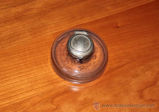 Escriban&iacute;a: ANTIGUO TINTERO DE CRISTAL - Foto 3