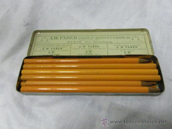 Escriban&iacute;a: CAJA DE LAPICEROS A.W. FABER &rdquo;CASTELL&rdquo; - Foto 1