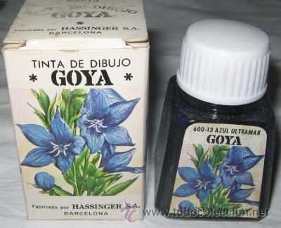 Escriban&iacute;a: TINTA DE DIBUJO GOYA AZUL ULTRAMAR - Foto 1