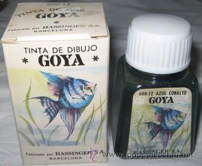 Escriban&iacute;a: TINTA DE DIBUJO GOYA AZUL COBALTO - Foto 1