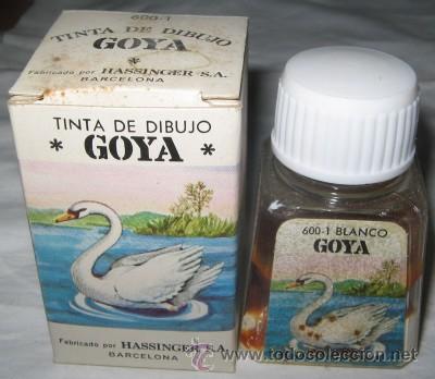 Escriban&iacute;a: TINTA DE DIBUJO GOYA BLANCA - Foto 1