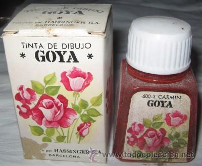 Escriban&iacute;a: TINTA DE DIBUJO GOYA CARM&Iacute;N - Foto 1