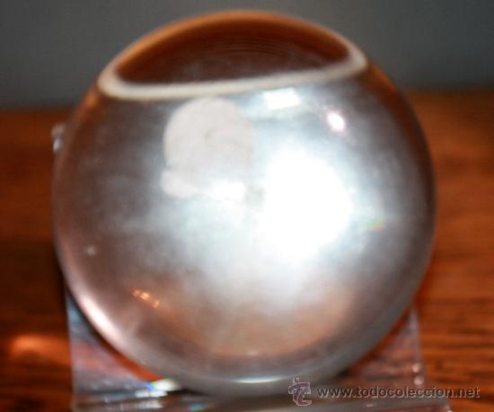 Escriban&iacute;a: PISAPAPELES EN CRISTAL - Foto 1