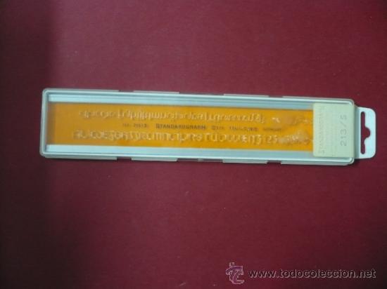 Escriban&iacute;a: REGLA DE ROTULACION STANDARDGRAPH - Foto 1