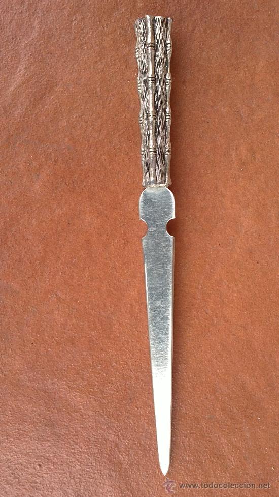 Escriban&iacute;a: &-PRECIOSO Y ELABORADO ABRE CARTAS.-MEDIDAS:19CTM-