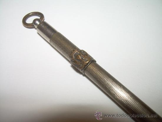 Escriban&iacute;a: ANTIGUO PORTA LAPICES CON ESCUDO. - Foto 3