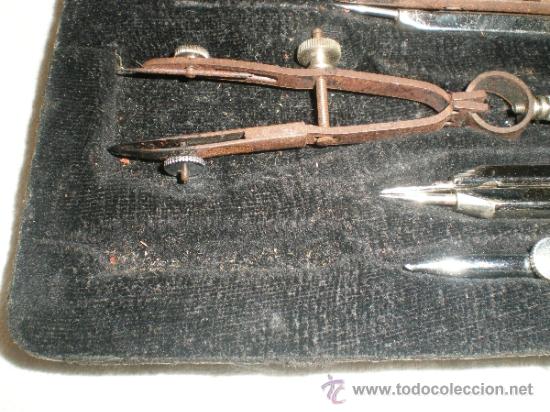 Escriban&iacute;a: antiguo juego de compas - Foto 3