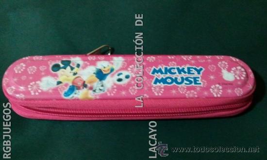 Outils d'&Eacute;criture: ESTUCHE METAL CON CREMALLERA MICKEY MOUSE