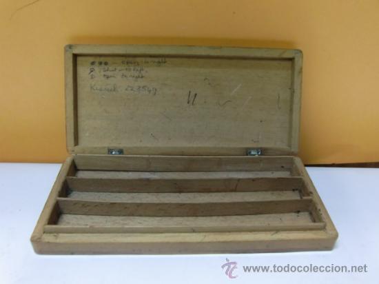 Escriban&iacute;a: Lapicero de madera, a&ntilde;os 60 o 70 - Foto 2