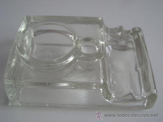 Escriban&iacute;a: Tintero en cristal n&uacute;mero 79 de NL - Foto 2