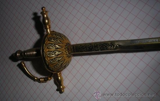 Escriban&iacute;a: Antiguo Abrecartas Florete, Espada, - Foto 1