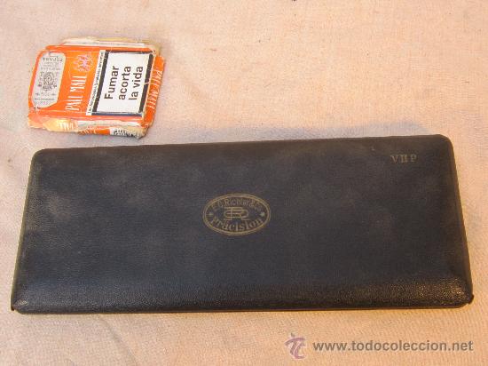Escriban&iacute;a: CAJA DE COMPASES E.O. RICHTER & C.O. PRACISION - Foto 3