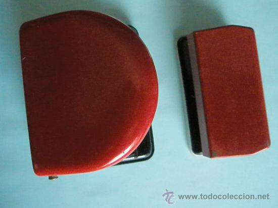 Escriban&iacute;a: JUEGO DE 2 ANTIGUOS-PERFORADORES-PETRUS-. - Foto 1