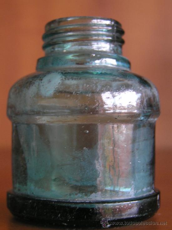 Escriban&iacute;a: ANTIGUO FRASCO DE TINTA. SIN MARCA. - Foto 1