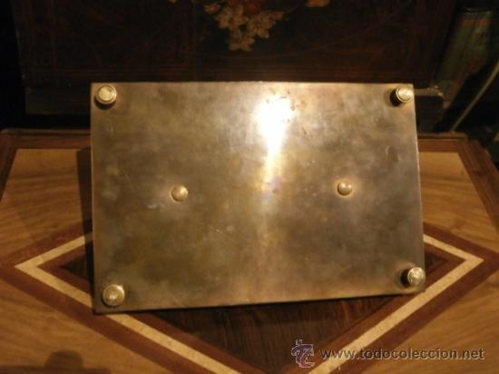 Escriban&iacute;a: ESCRIBANIA DE MARMOL Y BRONCE DE EPOCA NAPOLEON III - Foto 6