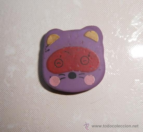 Writing Items: GOMA DE BORRAR GATO LILA COLECCI&Oacute;N