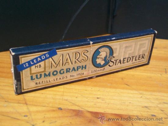 Outils d'&Eacute;criture: Caja de minas Mars Lumograph Germany . 12 minas