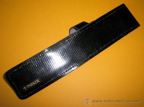 Escriban&iacute;a: FUNDA DE PIEL-PARKER-1 PIEZA-NUEVA. - Foto 1