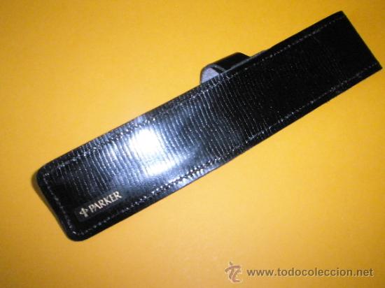 Escriban&iacute;a: FUNDA DE PIEL-PARKER-1 PIEZA-NUEVA. - Foto 2