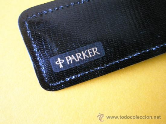 Escriban&iacute;a: FUNDA DE PIEL-PARKER-1 PIEZA-NUEVA. - Foto 3
