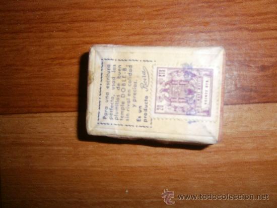 Escriban&iacute;a: PLUMILLAS SIN ABRIR DOBLE B REDONDILLA N&ordm;6 - Foto 2