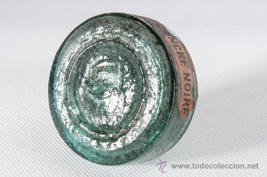 Escriban&iacute;a: TINTERO DE VIDRIO, SIGLO XIX - Foto 3