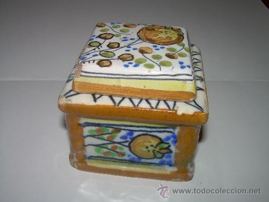 Escriban&iacute;a: ANTIGUO Y BONITO TINTERO DE CERAMICA. - Foto 1