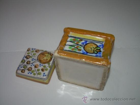 Escriban&iacute;a: ANTIGUO Y BONITO TINTERO DE CERAMICA. - Foto 3